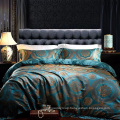 Jacquard weave mulberry silk bedding set